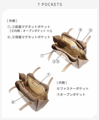 【当店オリジナルエコバッグプレゼント中!】【WachiField】 わちふぃーるど フェイクレザー 合皮 トートバッグ 肩掛け カバン レディース スカーフ WTGC-03 お出かけ サブバッグ 旅行 通勤 軽量 エレガント ギフト プレゼント 母の日 敬老の日 ねこ ダヤン