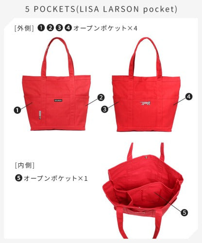 LISA LARSON リサ・ラーソン トートバッグ マザーズバッグ マルシェ ハンドバッグ LTMK-02 Mikey ツイル マイキー 猫 収納 レディース ギフト 母の日 バレンタイン 人気 プレゼント