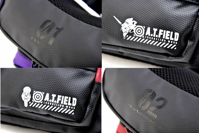 DEVICE 【新世紀エヴァンゲリオンコラボ】DEVICE×A.T.FIELD ターポリン ウエストバッグ エヴァ ボディバッグ ウエストポーチ 斜め掛け 初号機 弐号機 デバイスDWN90045