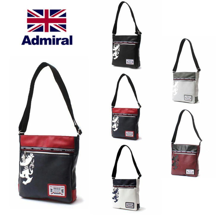Admiral アドミラル 縦型ショルダーバッグ ADGA-03 斜め掛け 鞄 メンズ おしゃれ 人気 正規取扱店 正規品 送料無料 ギフト プレゼント 父の日 イギリス ブランド 大人 高級感