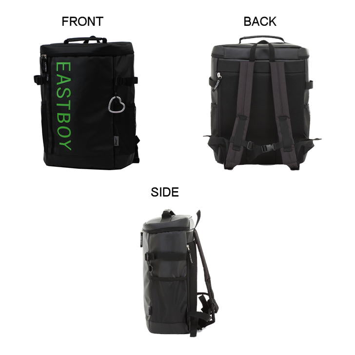 【EASTBOYオリジナルノベルティ付】EASTBOY イーストボーイ サイトシリーズ スクエア型 リュックサック 28L EBY20 デイパック バックパック スクール 通学 大容量 部活 習い事 学生 シンプル 高校生 中学生 おしゃれ かわいい 使いやすい 送料無料