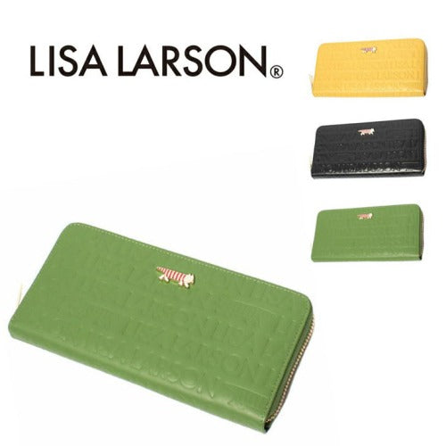 【SNSで話題のレザーケアクリームプレゼント中!】【LISA LARSON】リサ・ラーソン ラウンド ファスナー長財布 ウォレット LTLM-02 Mikey 高級 本革 YKKファスナー マイキー 猫 レディース ギフト 母の日 バレンタイン 人気 プレゼント collonil コロニル