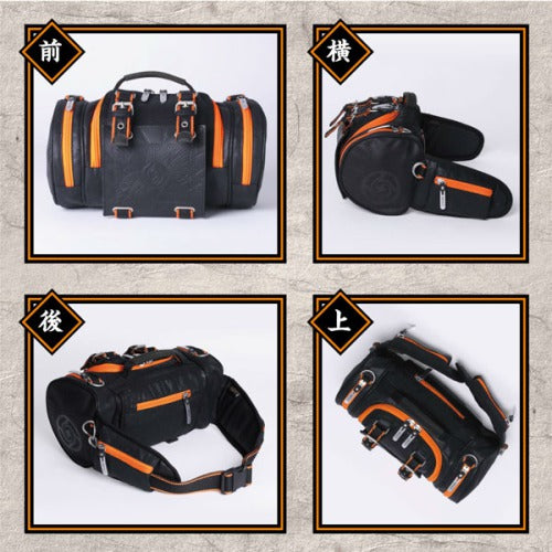 DEVICE デバイス 呪術廻戦 4WayBAG ウエストバッグ ボストンバッグ ボディバッグ リュックサック 斜め掛け 本革 キャラクターモデル モチーフ テレビアニメ メンズ レディース 人気 スタイリッシュ 鞄 dwh22010
