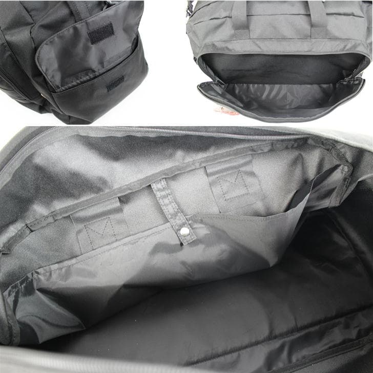 DOMDOM ドムドム DM011 ボストンバック 大容量 50L 撥水 600Dポリエステル A4 普段使い アウトドア 旅行 通勤 通学 学生 おしゃれ 可愛い どむぞうくん ドムドムバーガー ノベルティ チャーム アクリルチャーム 正規品
