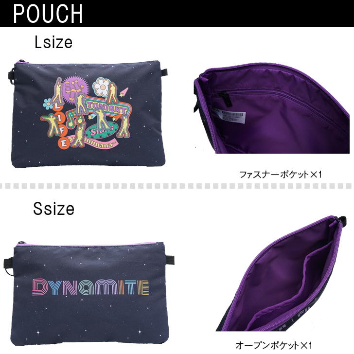 【数量限定ノベルティ対象商品】BTSxFILALet'sBeDYNAMITE POACHSET ポーチセット No.FS3BCD6C15X 小物入れ コスメ コンパクト ダイナマイト ARMY 軽量 バッグ 人気 おしゃれ 送料無料 正規販売店