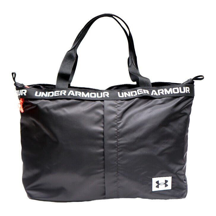 アンダーアーマー UA Essentials Tote 1361994 001 21L トートバッグ ブラック UNDER ARMOUR スポーツ用トートバッグ 撥水 かばん 旅行 通学 通勤 ジム 部活 スポーツ 合宿 ブランド ランドリーポケット ナイロン ポリエステル 軽量 トート