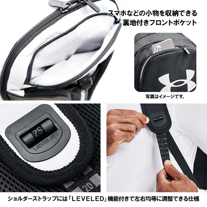 UNDER ARMOUR アンダーアーマー 1367060 UA HUSTLE PRO BACKPACK メンズ レディース バッグ 31L リュック バックパック ポリエステル UA Stormテクノロジー LEVELED ストラップシステム ノートパソコン 通勤 通学 ジム 部活 スポーツ 合宿