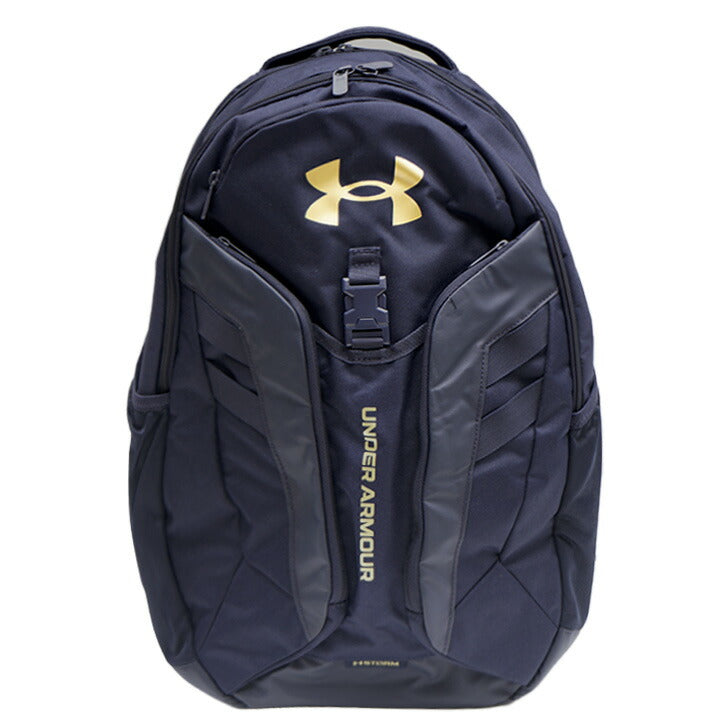 UNDER ARMOUR アンダーアーマー 1367060 UA HUSTLE PRO BACKPACK メンズ レディース バッグ 31L リュック バックパック ポリエステル UA Stormテクノロジー LEVELED ストラップシステム ノートパソコン 通勤 通学 ジム 部活 スポーツ 合宿