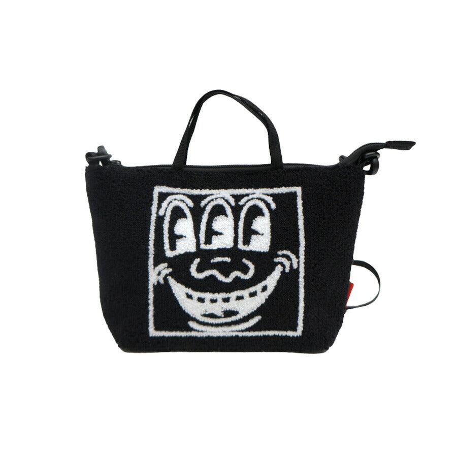 Keith Haring キースへリング 2way ショルダーバッグ トートバッグ ハンドバッグ アイコンバッグ もこもこ 15550 15551 15552 15553 15554 ブランド おしゃれ シンプル かわいい お揃い ファッション プレゼント レディース メンズ サブバッグ お出かけ 買い物 ショッピング