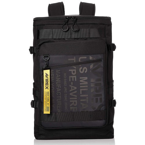 AVIREX アビレックス AVX598 リュック ボックスバックパック デイバッグ バックパック メンズ レディース ミリタリー 鞄 撥水 雨に強い 30L 大容量 軽量 アウトドア レジャー フェス おしゃれ 人気