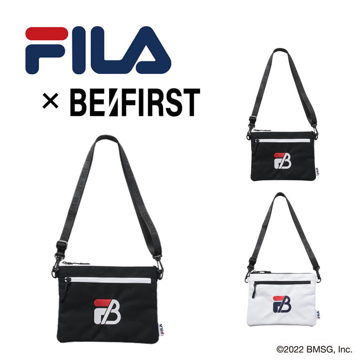【レターパック配送商品】FILAxBE:FIRST サコッシュ No.81FL10 ショルダーバッグ 斜め掛け ビーファースト ビーファ BESTY メンズ レディース ノベルティ付き 正規品 正規取扱店