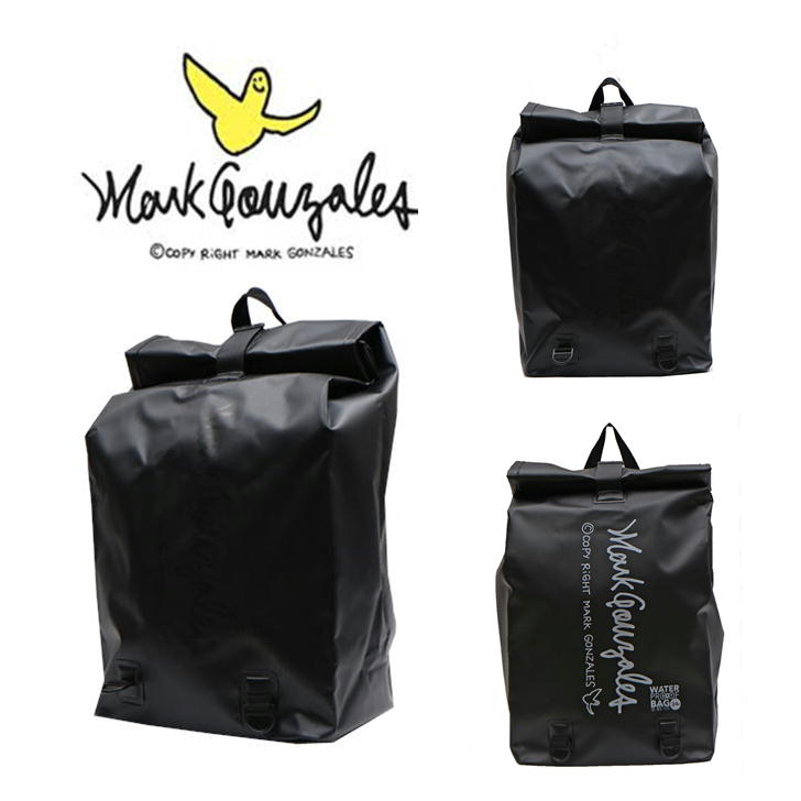 MarkGonzales マークゴンザレス WTMG-502 24L 防水 リュック バックパック メンズ レディース 男女兼用 普段使い 防水バッグ スク—ル 通学 学生 部活 梅雨 プール アウトドア おしゃれ 送料無料