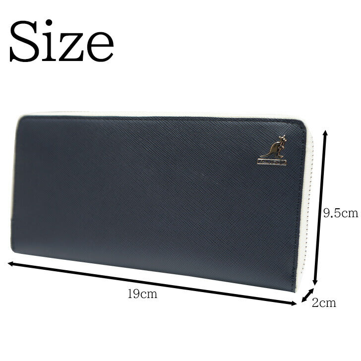 【SNSで話題のレザーケアクリームプレゼント中!】【KANGOL】カンゴール レザー 牛革 長財布 250-10104 ビジネス フォーマル 通勤 営業 普段使い 日常使い ユニセックス お手頃 使いやすい 便利 定番 人気 売れ筋 おすすめ ブラウン ネイビー プレゼント collonil コロニル