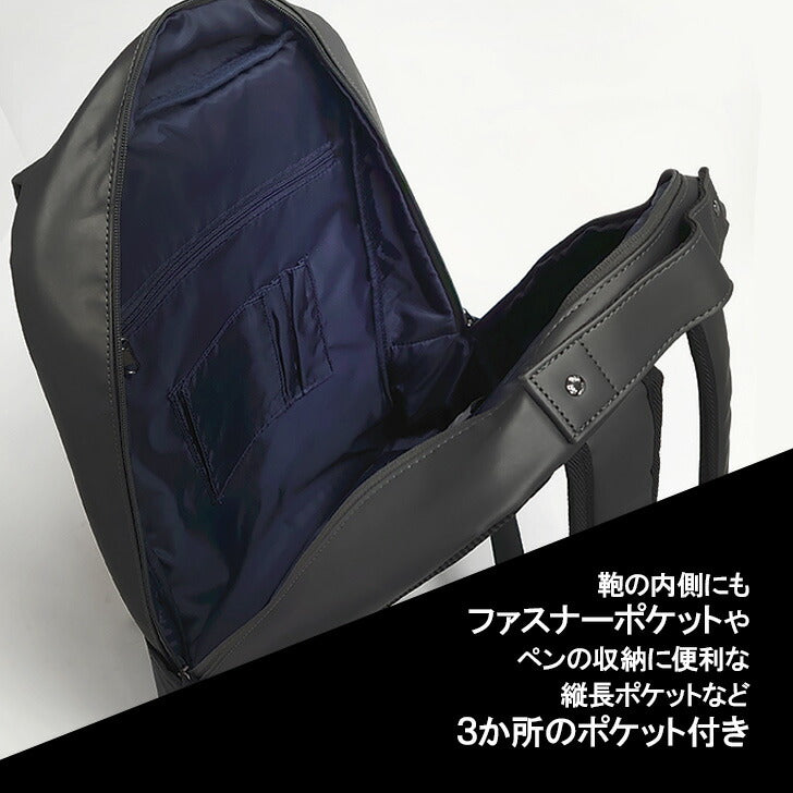【当店オリジナルエコバッグプレゼント中!】【Lee】 リー wisdom ウィズダム 320-4022 リュック バックパック リュックサック ビジネスバッグ 合皮 ポリエステル 生地 大人 通勤 プレゼント 贈り物