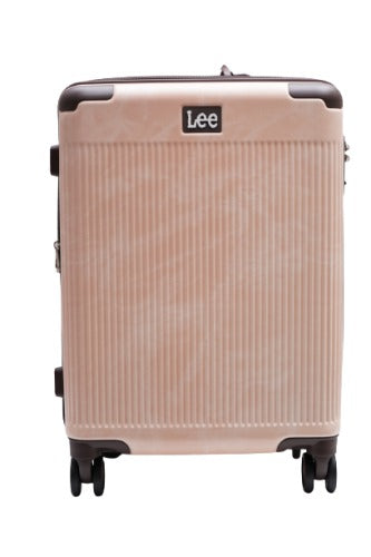 Lee リー キャリーケース スーツケース 320-9011 メンズ レディース ピンク ネイビー ホワイト 全3色キャリーバック TSAロック搭載 Wキャスター デニム調柄 拡張 収納容量アップ 軽量 送料無料《代引き不可》