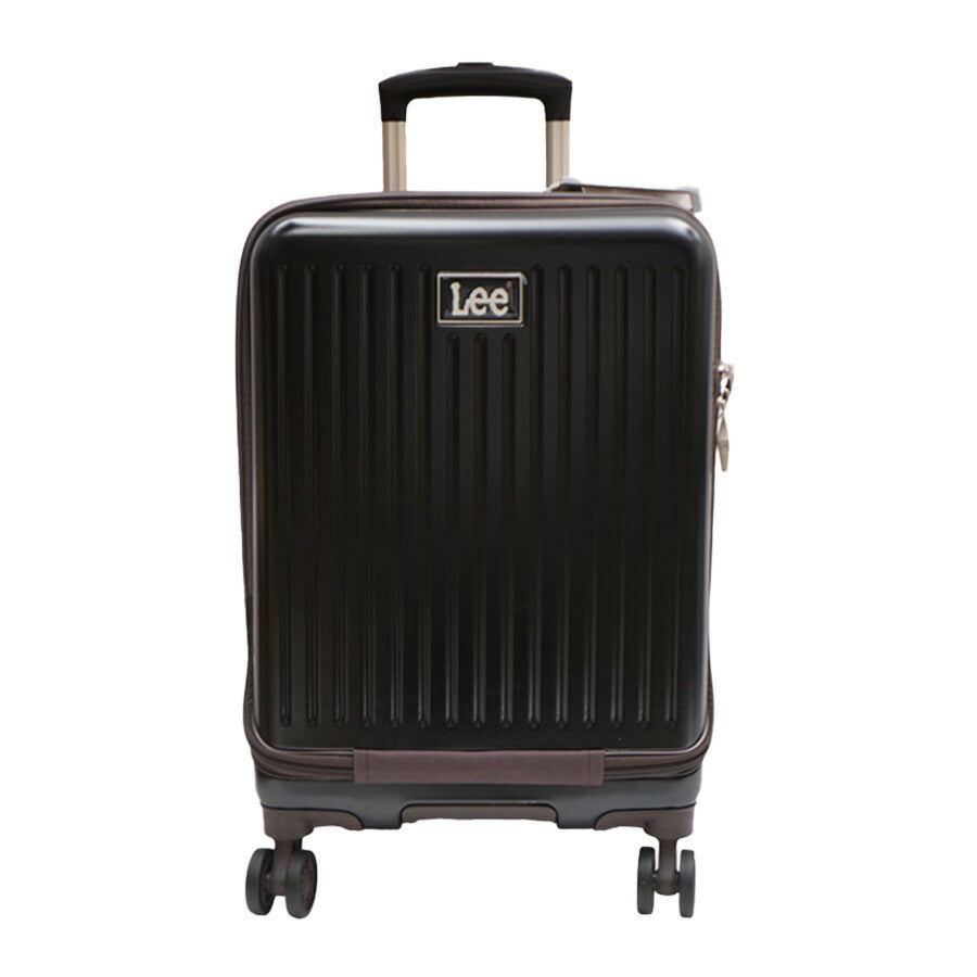 Lee リー 37L キャリーケース Sサイズ 320-9020 スーツケース ハードタイプ 1泊 2泊 かわいい おしゃれ ファッション ブランド ピンク スカイ ブラック ホワイト フロントオープン
