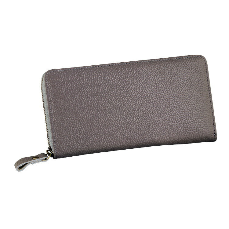 【SNSで話題のレザーケアクリームプレゼント中!】【豊岡工房】牛革 長財布 日本製 3774 普段使い 日常使い 男女兼用 ユニセックス お手頃 使いやすい 便利 人気 おすすめ オリーブ キャメル ブルー グレー パープル ピンク イエロー グリーン collonil コロニル