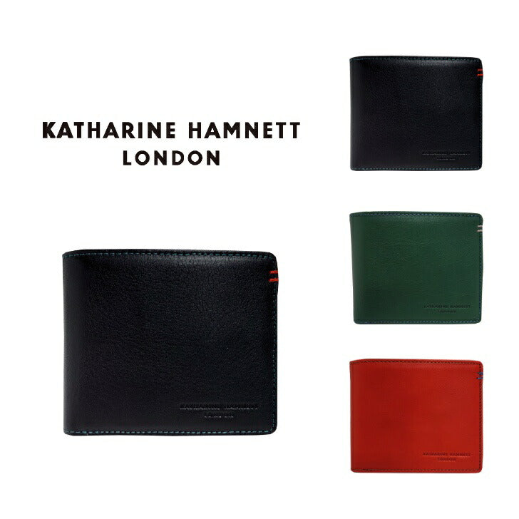 【KATHARINE HAMNETT LONDON】キャサリンハムネットロンドン MINERAL ミネラル 490-50701 本革 ウォレット 札入れ 牛革 小銭入れ カード入れ レザー ブランド 人気 ギフト プレゼント 記念日 お祝い
