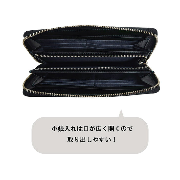 【KATHARINE HAMNETT LONDON】キャサリンハムネットロンドン MINERAL ミネラル 490-50704 本革 長財布 ラウンドファスナー ウォレット 札入れ 牛革 小銭入れ 人気 ブラック プレゼント 記念日 お祝い