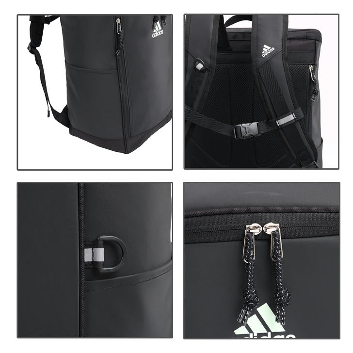 adidas アディダス kassel カッセル ボックス型リュック 67883 34L リュック リサイクルポリエステル メンズ レディース 男女兼用 大容量 普段使い スクール 通学 通勤 学生 部活 送料無料