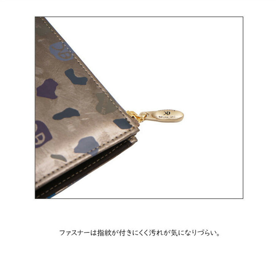 NATURAL BAG ナチュラルバッグ NBランダム 長財布 7122 L字ファスナー レディース マットブラック ブラック ブロンド 茶 黒 軽量 コンパクト 薄型 家計用 個人用 普段使い お出かけ 小旅行 日本製 撥水加工 高級感 エレガント 母の日 敬老の日 プレゼント 贈り物 ギフト