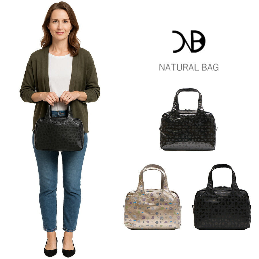 【当店オリジナルエコバッグプレゼント中!】【NATURALBAG】ナチュラルバッグ 合成皮革 トート 日本製 7133 2WAY バッグ 鞄 カバン かばん 使いやすい 普段使い レディース 人気 オシャレ シンプル カジュアル ギフト プレゼント マットブラック ブラック ブロンズ