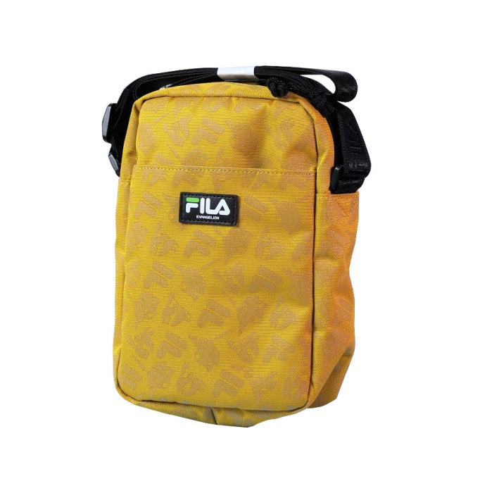 EVANGELION エヴァンゲリオン FILA フィラ コラボ ショルダーバッグ 縦型 斜め掛け 肩掛け コンパクト メンズ レディース 男女兼用 RADIOEVA 8feva3 エヴァ おしゃれ 人気