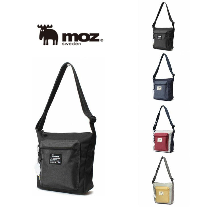 moz モズ 三日月型縦ショルダーバッグ ZZEI-25 レディース 女性 北欧 斜め掛け プレゼント ギフト ミニバッグ 軽量 撥水 A5 鞄 おしゃれ 母の日 人気 正規取扱店 送料無料