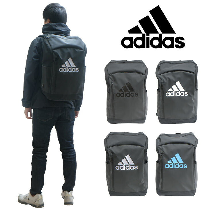 【adidas】リュック 大容量 アディダス リュック ポリエステル 63772 31L 学生 通学 ビジネス バッグ 鞄 かばん レディース メンズ お手頃 使いやすい 便利 人気 おすすめ おしゃれ 入学 ブラックブラック ブラックホワイト ブラックグレー ブラックブルー