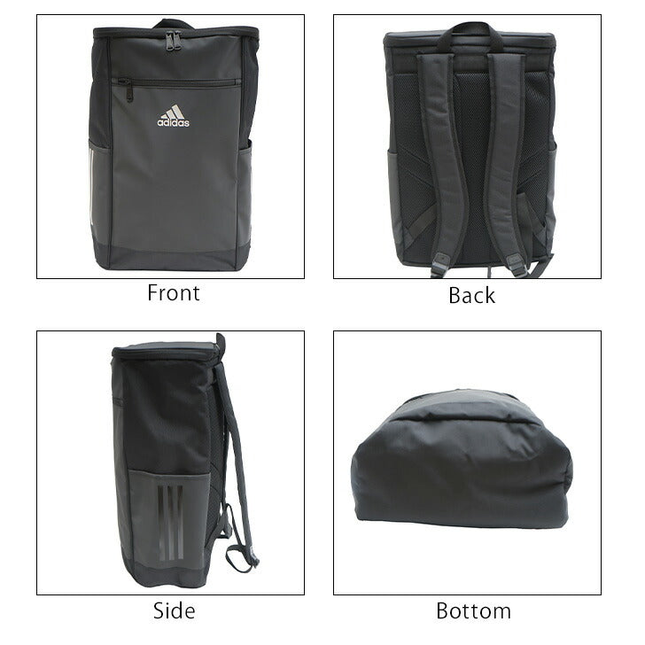 【adidas】リュック 大容量 アディダス リュック ポリエステル 63781 31L 学生 通学 ビジネス バッグ 鞄 かばん レディース メンズ お手頃 使いやすい 便利 人気 おすすめ おしゃれ 入学 ブラックブラック ブラックホワイト ブラックシルバー