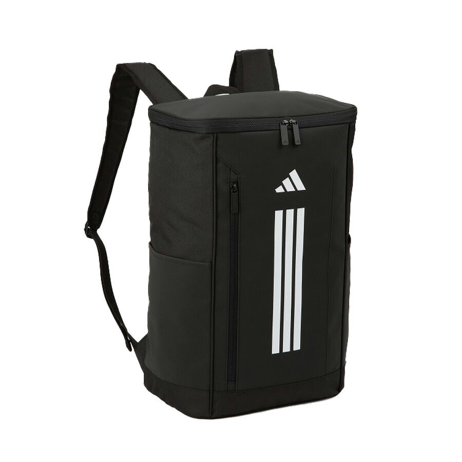 【adidas】 リュック 大容量 63952 メルドルフ BOXリュック 34L リュックサック かばん バッグ 通学 部活 中高生 ユニセックス ギフト プレゼント ブラック