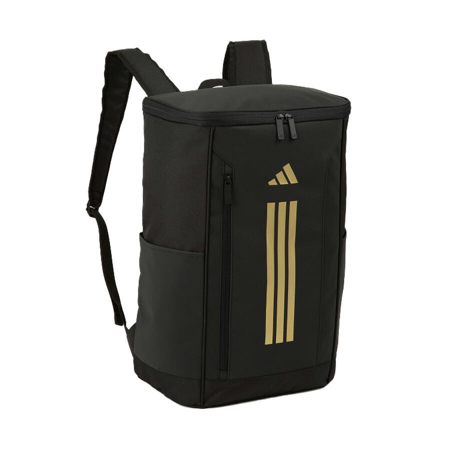 【adidas】 リュック 大容量 63952 メルドルフ BOXリュック 34L リュックサック かばん バッグ 通学 部活 中高生 ユニセックス ギフト プレゼント ブラック