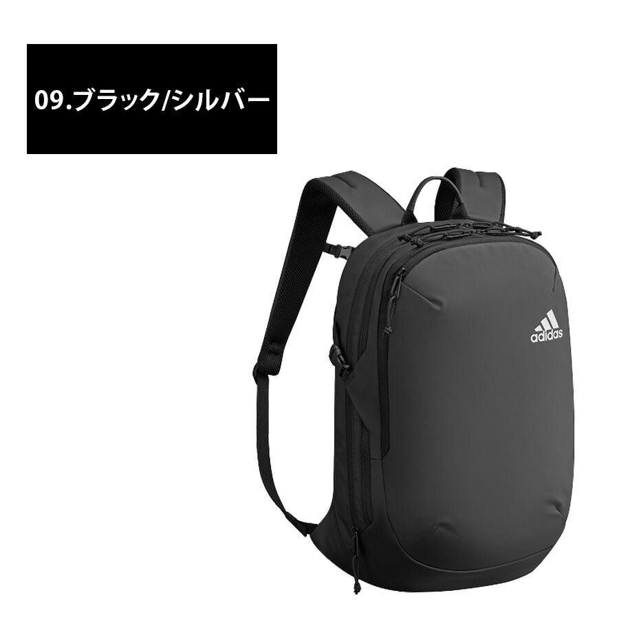 【adidas】 リュック 大容量 68054 グレン 26-33L 拡張機能 リュックサック バックパック 通学 通勤 学生 かばん カバン 鞄 ユニセックス ギフト ブラック