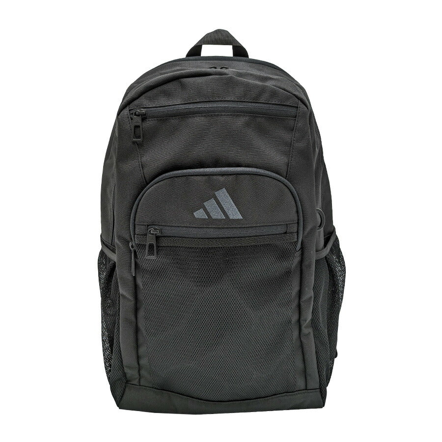 【adidas】 リュック 大容量 68561 リューベック 28-33L リュックサック かばん バッグ 通学 学生 拡張機能 スクール ユニセックス ギフト プレゼント ブラック