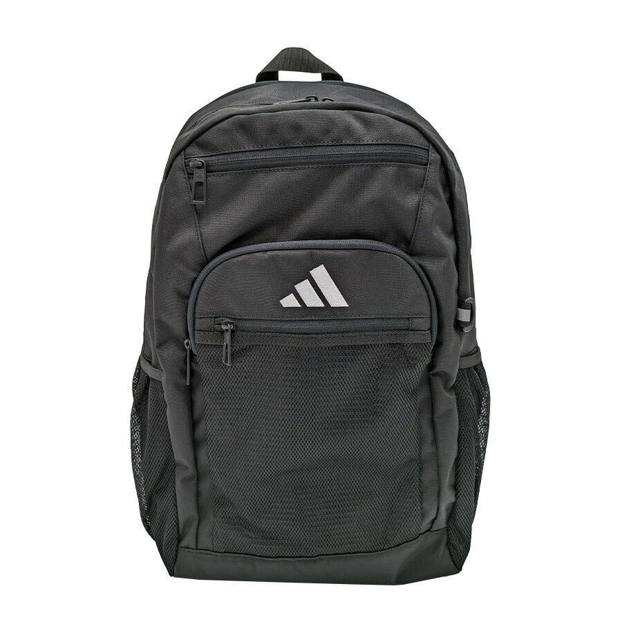【adidas】 リュック 大容量 68561 リューベック 28-33L リュックサック かばん バッグ 通学 学生 拡張機能 スクール ユニセックス ギフト プレゼント ブラック