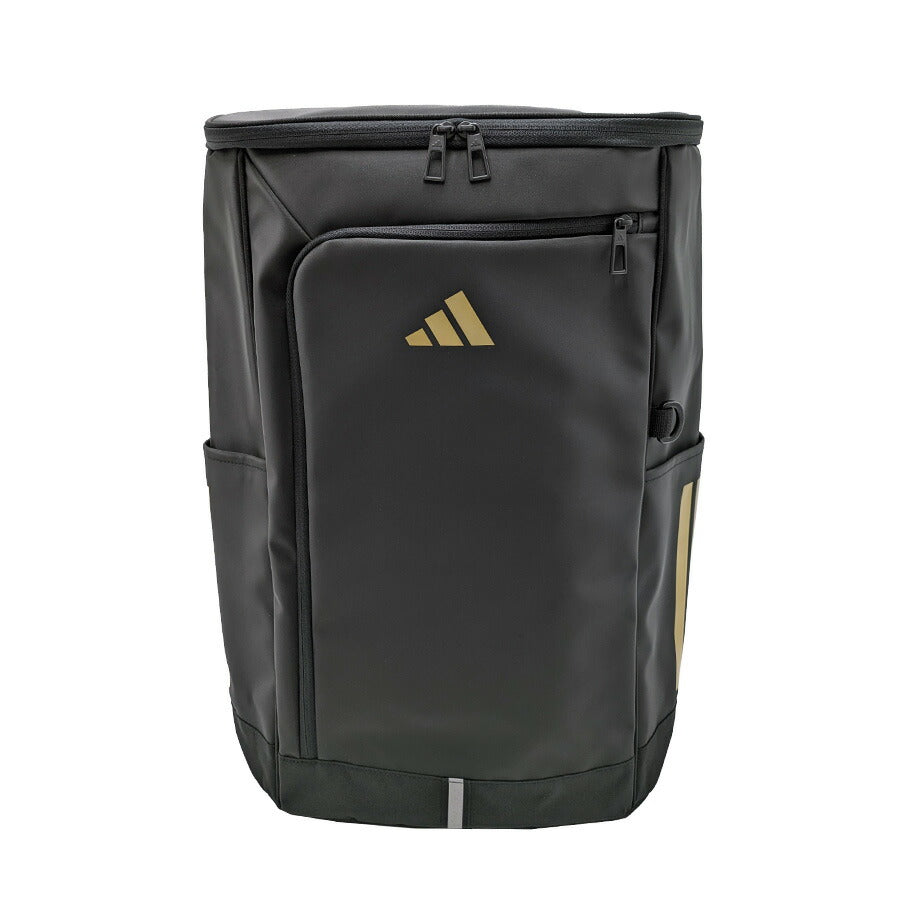 【adidas】 リュック 大容量 68572 ハイデ 35Lリュックサック かばん バッグ 通学 学生 撥水 軽量 スクール ユニセックス ギフト プレゼント ブラック
