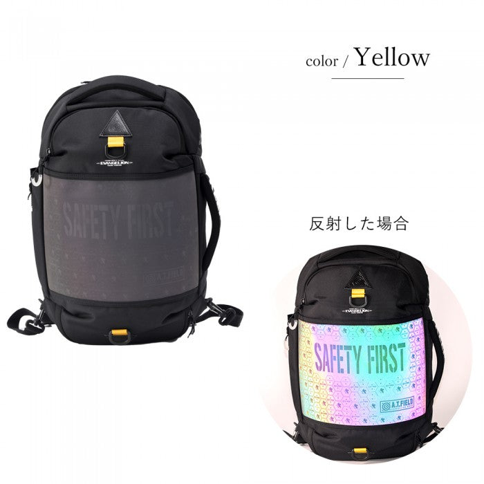 DEVICE 【新世紀エヴァンゲリオンコラボ】DEVICE×A.T.FIELD プログレッシブ バックパック ARN21118 エヴァ 4wayバッグ リュックサック ショルダー 斜め掛け ボストン キャリーオンバッグ おしゃれ 人気 送料無料