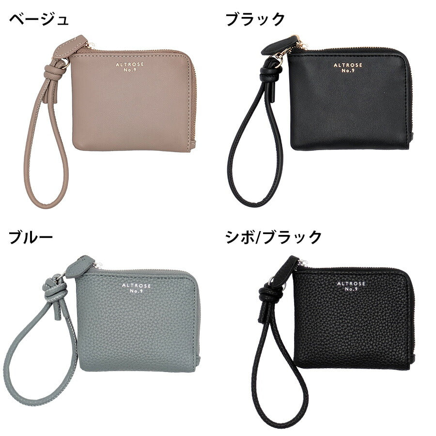 【クリックポスト/時間指定不可】【ALTROSE】 160337 シンシア ミニ財布 さいふ サイフ ウォレット コンパクト シンプル かわいい レディース ギフト ブラック