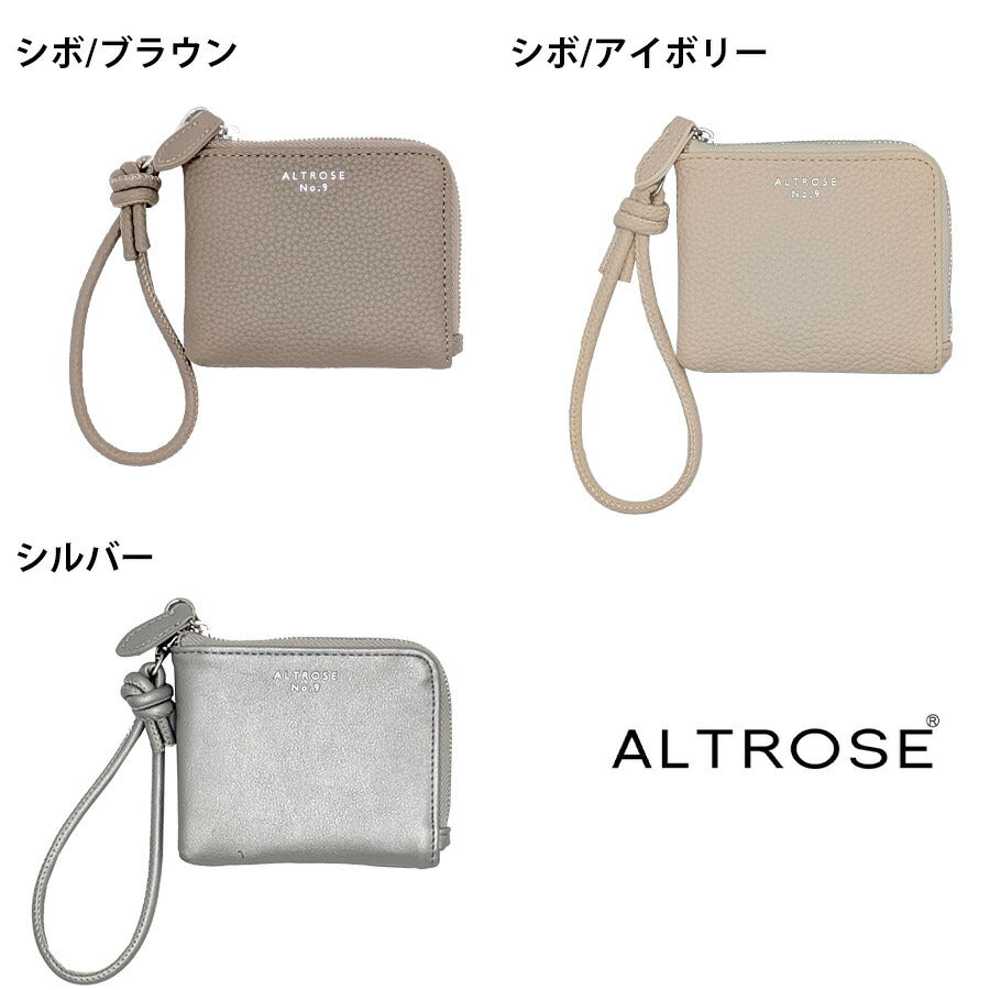 【クリックポスト/時間指定不可】【ALTROSE】 160337 シンシア ミニ財布 さいふ サイフ ウォレット コンパクト シンプル かわいい レディース ギフト ブラック