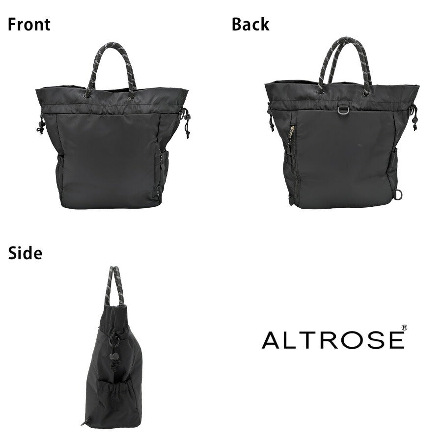 ALTROSE 250167 クラーク 3WAYバッグ 斜め掛け リュック 手持ち 鞄 カバン かばん バッグ 普段使い 使いやすい レディース プレゼント ギフト ブラック