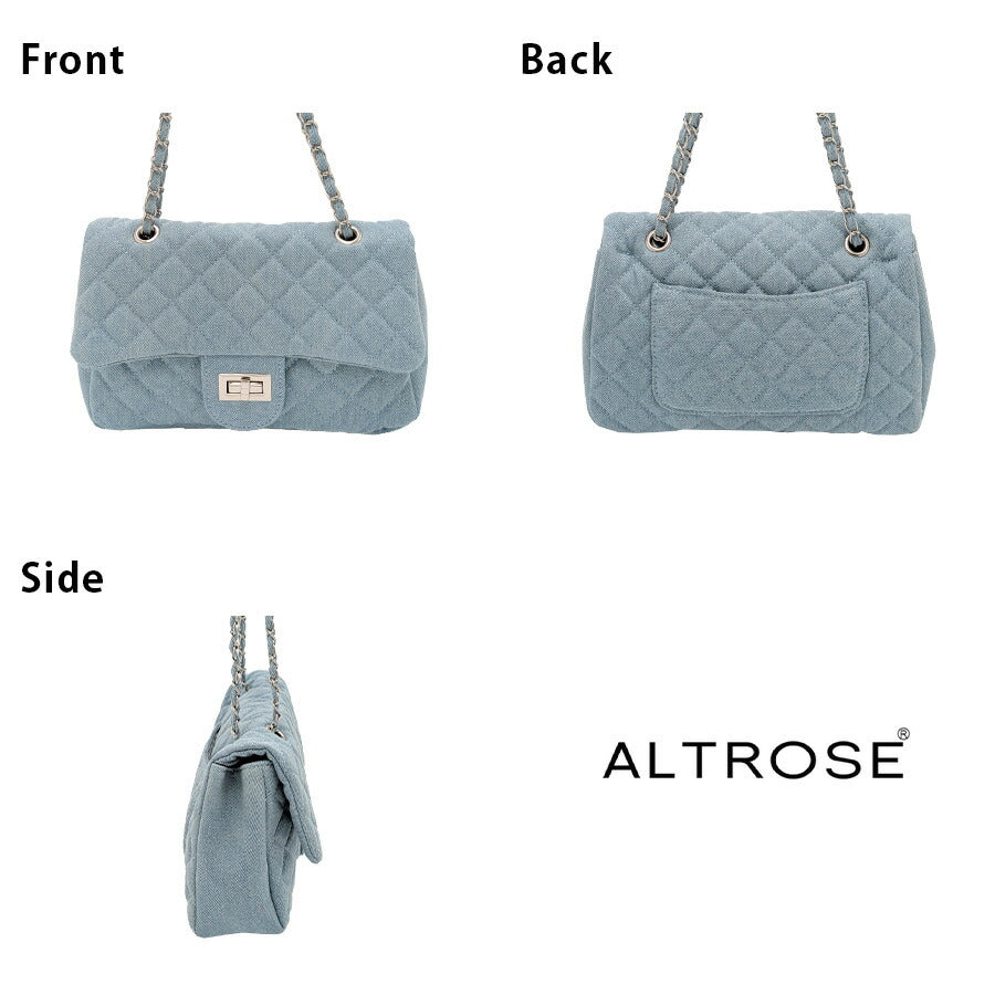 【ALTROSE】332393 2WAYSDルルナ ショルダーバッグ 斜め掛け かばん 使いやすい 普段使い かわいい シンプル レディース ギフト プレゼント ブラック