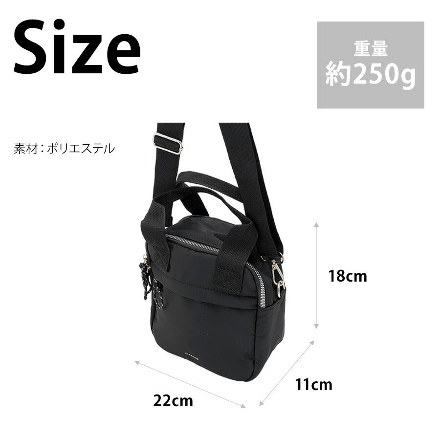 ALTROSE 333181 フォイ 2WAYボストンバッグ 斜め掛け 手持ち 鞄 カバン かばん バッグ 普段使い 使いやすい シンプル レディース プレゼント ギフト ブラック