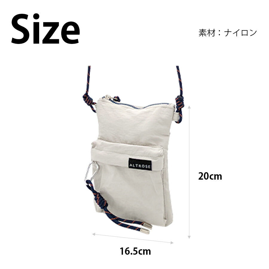 【クリックポスト/時間指定不可】【ALTROSE】810029 アレックスショルダー 斜め掛け かばん コンパクト 軽量 普段使い レディース ギフト プレゼント ブラック
