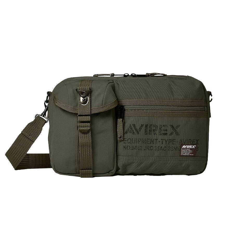 AVIREX アビレックス AVX3522 イーグル EAGLE 2WAYショルダーバッグ ショルダー ボディバッグ メンズ ミリタリー 斜め掛け 一泊 二泊 旅行 鞄 軽量 キャンバス アウトドア ジム レジャー フェス おしゃれ 人気 父の日