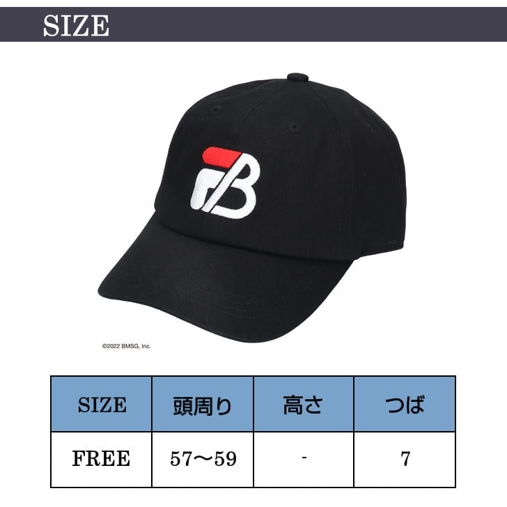 FILAxBE:FIRST FILA フィラ キャップ 帽子 ビーファースト ビーファ BESTY メンズ レディース ノベルティ付き 正規品 正規取扱店