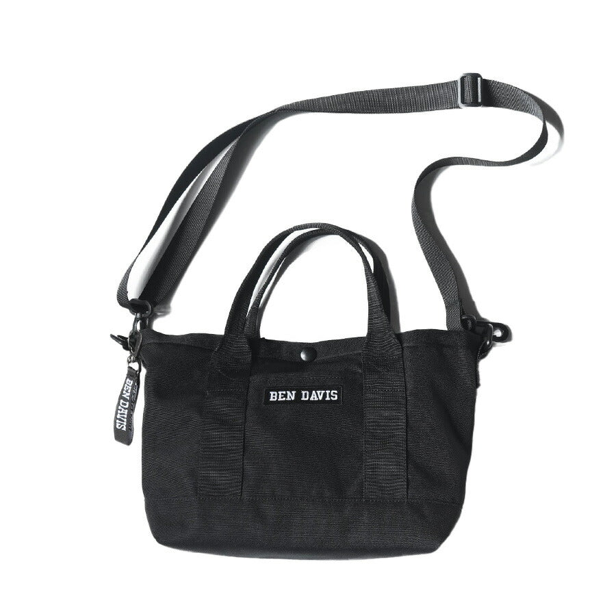【BEN DAVIS】BDW-8068 TRAVEL TOTE M ベンデイビス トートバッグ ショルダーバッグ 学生 通学 通勤 ショッピング ゴルフ ファスナー付き 便利 シンプル 可愛い おしゃれ ワンポイント ユニセックス ギフト プレゼント
