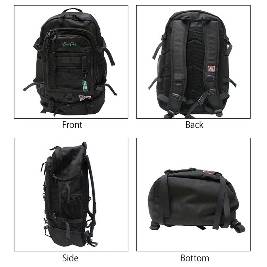 【BEN DAVIS】リュック 大容量 ベンデイビス BDW-8322 SUB POCKET BACKPACK 30L バックパック リュック スクールバッグ パソコン タブレット ポケット スマイリング ゴリラ 撥水