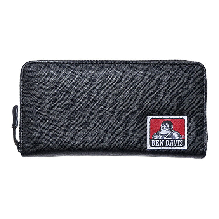 BEN DAVIS ベンデイビス 長財布 bdw9194 財布 レディース メンズ フェス 大容量 小銭入れ ウォレット 人気 可愛い シンプル 実用的 プレゼント 送料無料 ブラック 使いやすい ギフト プレゼント 記念日 お祝い 学生 通学 ブランド ストリート