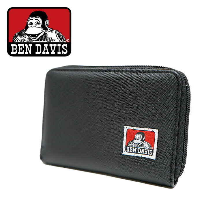 BEN DAVIS ベンデイビス 折り財布 bdw9313 財布 レディース メンズ 大容量 小銭入れ ウォレット 人気 可愛い シンプル 実用的 プレゼント ブラック 使いやすい ギフト プレゼント 記念日 お祝い 学生 通学 ブランド ストリート