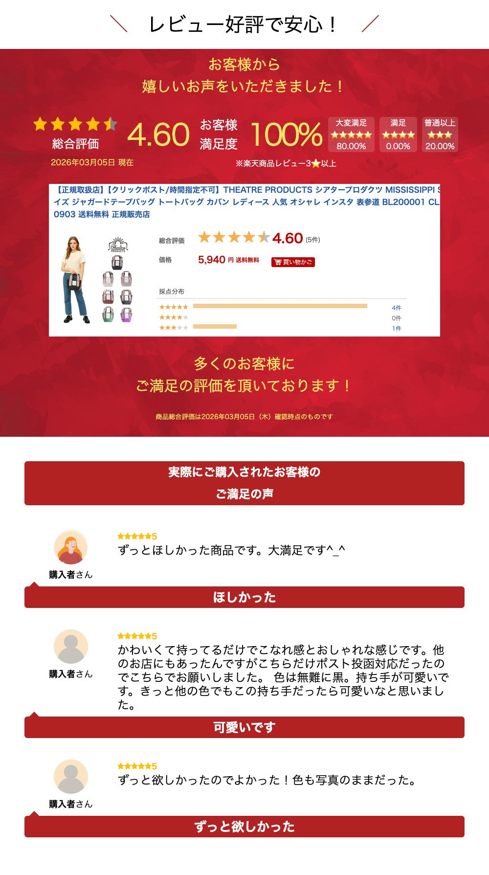 【正規取扱店】【クリックポスト/時間指定不可】THEATRE PRODUCTS シアタープロダクツ MISSISSIPPI Sサイズ ジャガードテープバッグ トートバッグ カバン レディース 人気 オシャレ インスタ 表参道 BL200001 CL220903 送料無料 正規販売店